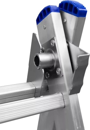 Лестница ЗУБР универсальная, двухсекционная со стабилизатором, 8 ступеней 38821-08 купить в Уфе