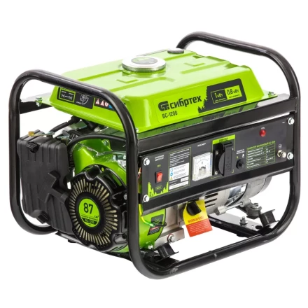 Генератор бензиновый Сибртех БС-1200 94541 купить в Уфе