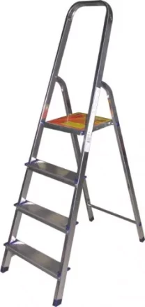 Стремянка алюминиевая Энкор 4 ступени 69651 купить в Уфе