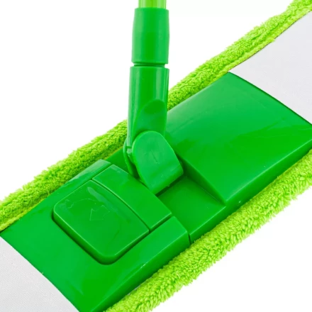 Швабра телескопическая Elfe 120 см с пластиковой складной подошвой насадка микрофибра 935055 купить в Уфе