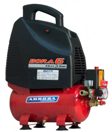 Компрессор безмасляный поршневой прямой привод Aurora BORA-6 купить в Уфе