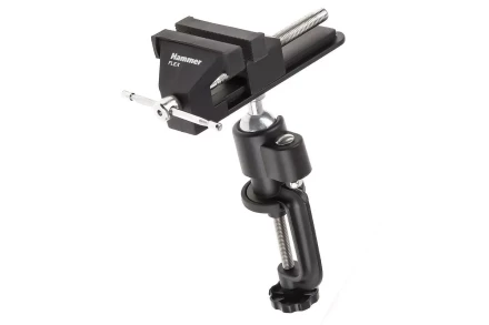 Тиски поворотные HAMMER TS100, шарнирные купить в Уфе