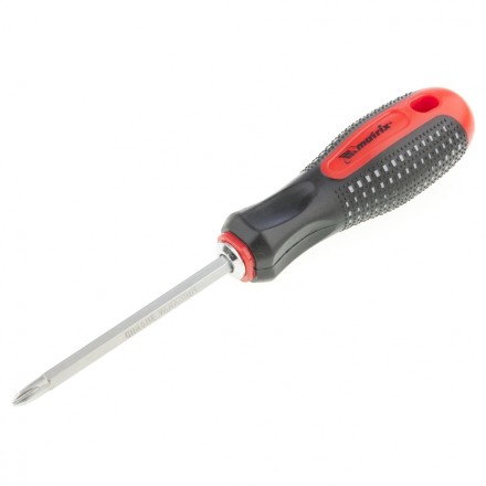 Отвертка комбинированная Fusion SL6,0 / Ph2 мм CrV 3-х компонентная рукоятка anti slip MTX 114519 купить в Уфе
