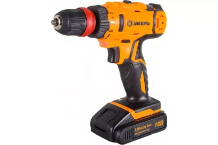 Дрель-шуруповерт Вихрь ДА-18Л-2КC 72/14/34 купить в Уфе