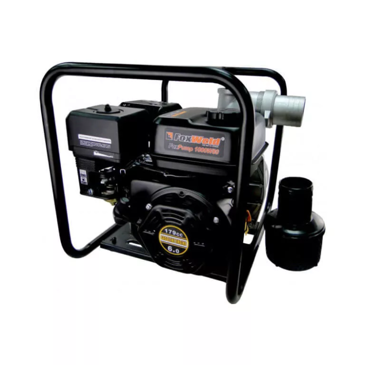 Мотопомпа бензиновая FoxPump G1000-80W FoxWeld купить в Уфе