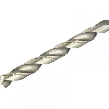 Сверло по металлу 10,0 х 184 мм полированное удлиненное HSS 5 штук цилиндрический хвостовик MATRIX 715100 купить в Уфе