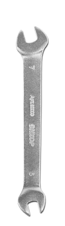 Ключ гаечный рожковый двусторонний 6х7 Энкор 26006 купить в Уфе