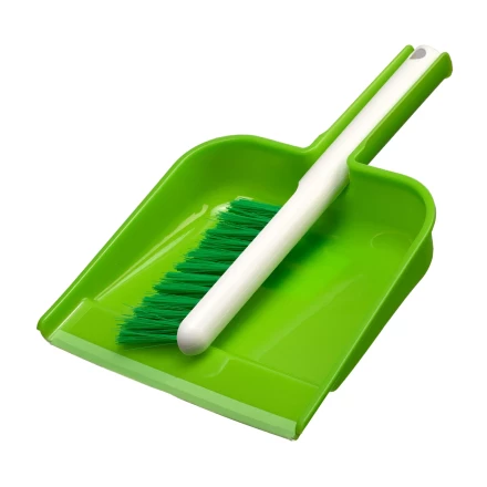 Набор совок с кромкой 300x205 мм и щетка-сметка 275 мм, микс цветов, Home Palisad 93343 купить в Уфе