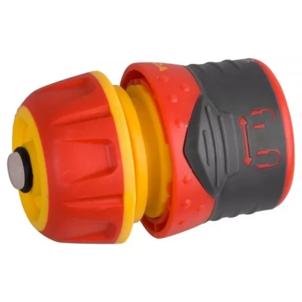 Соединитель GRINDA "Premium" с автостопом и запирающим механизмом, пластмассовый с TPR, 1/2" 8-426431 купить в Уфе