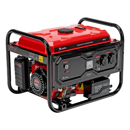 Генератор бензиновый MTX RS-4000E, 3,3 кВт, 230В, электростартер купить в Уфе