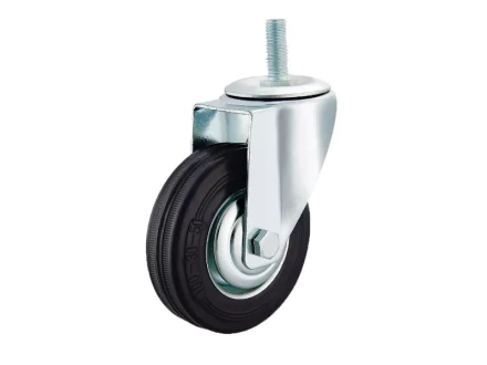 Колесо поворотное SCt 55 125 мм резина с болтом (F) 1027173 купить в Уфе