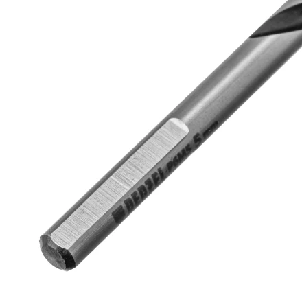 Сверло спиральное по металлу Denzel 5 x 86мм, Р6М5, Golden Tip, многогранная заточка, 718276 купить в Уфе