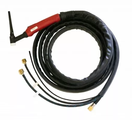 Горелка TIG 18 320A 100% M12x1 1/4G 3/8G 4метра без управляющих разъемов Aurora купить в Уфе