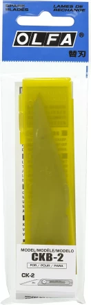 Лезвие OLFA из нержавеющей стали для OL-CK-2, 105х20х1,2мм, 2шт OL-CKB-2 купить в Уфе