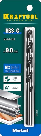 Сверла по металлу HSS-G 29651-9 купить в Уфе