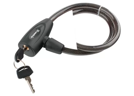 Замок тросовый универсальный 10х650 мм MATRIX 91814 купить в Уфе