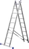 Лестница ЗУБР универсальная, двухсекционная со стабилизатором, 9 ступеней 38821-09 купить в Уфе