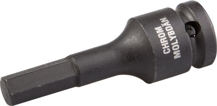 Торцовая головка KRAFTOOL &quot;INDUSTRIE QUALITAT&quot; ударная (1/2&quot;), HEX, Cr-Mo, фосфатированная, H10 27950-10_z01 купить в Уфе