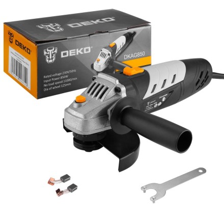 Углошлифовальная машина УШМ DEKO DKAG850, 063-2204 купить в Уфе