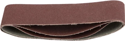 Лента STAYER &quot;MASTER&quot; шлифовальная универсальная бесконечная на тканевой основе, для ЛШМ, P80, 75х533мм, 3шт 35442-080 купить в Уфе