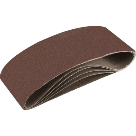 Лента шлифовальная бесконечная ЗУБР "СТАНДАРТ" на тканевой основе, для ЛШМ, P120, 100х610мм, 5 шт 35343-120 купить в Уфе