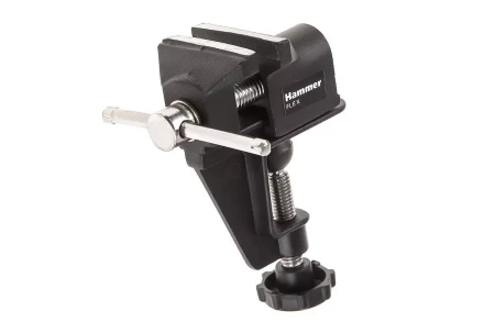 Тиски слесарные HAMMER TS40 на струбцине купить в Уфе