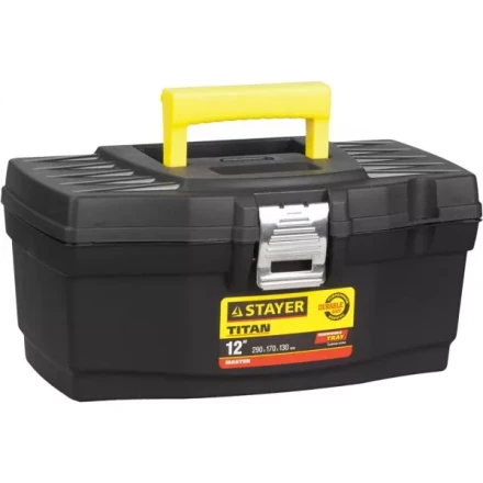 Ящик для инструмента &quot;TITAN-12&quot; пластиковый, STAYER 38016-12 купить в Уфе