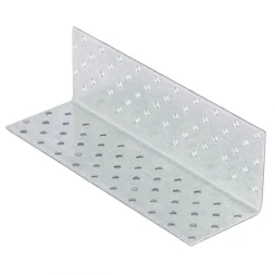 Крепежный уголок равносторонний 2,0 мм KUR 60x60x200 мм Россия Сибртех 46591