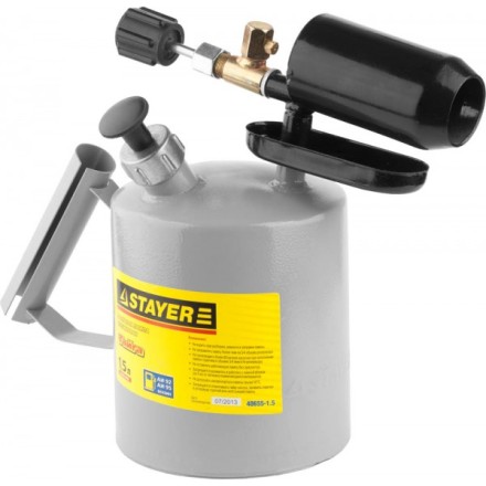 Лампа STAYER &quot;PROFI&quot; паяльная, стальная, 1,5л 40655-1.5 купить в Уфе
