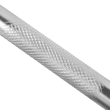 Вороток Г-образный, 250*50 мм, квадрат 1/2&quot;, CrV, матовый хром Denzel 14063 купить в Уфе