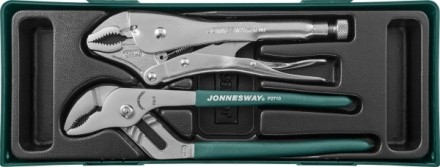 Комплект P2710ST переставные клещи Р2710 и струбцины P32M10A 2 предмета  Jonnesway 48190 купить в Уфе