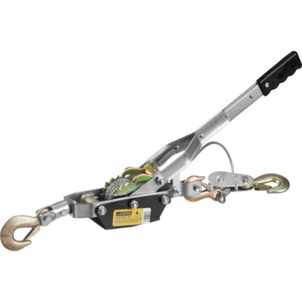 Лебедка STAYER &quot;MAXPull&quot; рычажная, тросовая, 4т/3м 4310-4 купить в Уфе