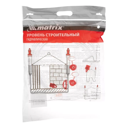 Гидроуровень,удлиненная колба, рельефная градуировка, 5м Matrix 37090 купить в Уфе