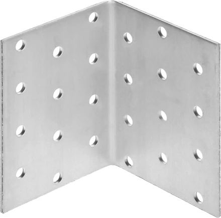 Крепежный угол ЗУБР "МАСТЕР" равносторонний, 80х60х60мм, 1шт 310206-080-060 купить в Уфе