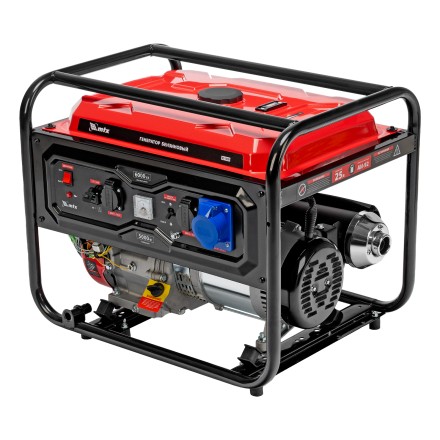 Генератор бензиновый MTX RS-7000, 6 кВт, 230В, ручной стартер купить в Уфе