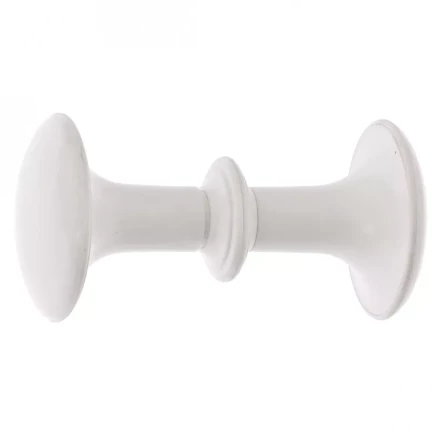 Ручка-кнопка РК1 пластмассовая белая 5штук  Металлист Россия 91587 купить в Уфе