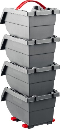 Набор лотков &quot;Clickbin&quot;, 0,45 л, KETER 38065-K4 купить в Уфе