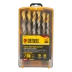 Набор сверл по металлу Denzel 723009, 1-13 мм, Р6М5-TiN, Golden Tip, 25 шт купить в Уфе