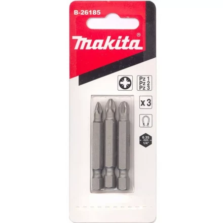 Биты Makita PZ1,2,3 50мм 3шт (B-26185) купить в Уфе