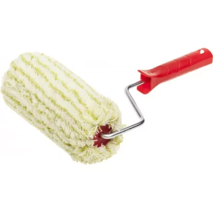 Валик ЗУБР &quot;ЭКСПЕРТ&quot; ФАСАДНЫЙ-ГИГАНТ &quot;МАКСПРОФИ&quot;, полиакрил, ворс 22мм, ручка 8мм, d=68/180мм 03508-18 купить в Уфе