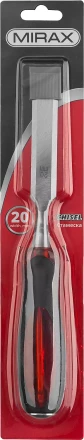 Стамеска MIRAX с двухкомпонентной прозрачной рукояткой, 20мм 1810-20 купить в Уфе