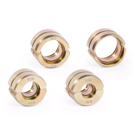 Набор матриц КВТ В (16–32 мм) для монтажа фитингов на трубы PEX и многослойные композитные трубы (89620) купить в Уфе