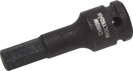 Торцовая головка KRAFTOOL &quot;INDUSTRIE QUALITAT&quot; ударная (1/2&quot;), HEX, Cr-Mo, фосфатированная, H12 27950-12_z01 купить в Уфе