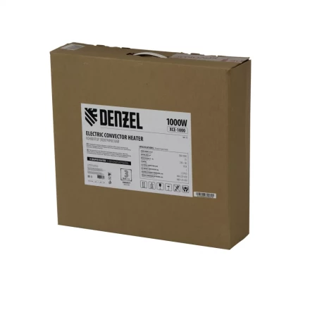 Конвектор электрический XCE-1000, 230 В, 1000 Вт, X-образный нагреватель Denzel 98115 купить в Уфе