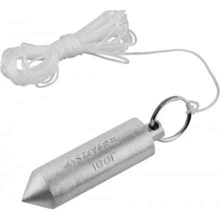 Отвес STAYER &quot;MASTER&quot; строительный со шнуром, 100г 0635-10_z01 купить в Уфе