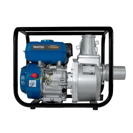 Мотопомпа бензиновая VARTEG 1100W80 купить в Уфе