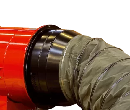 Адаптер подключения рукава 500 мм (с противоогневой задвижкой) для теплогенераторов BALLU-Biemmedue PHOEN купить в Уфе