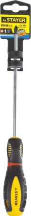 Отвертка STAYER &quot;PROFI&quot; &quot;PROTech&quot;, двухкомп рукоятка, намагниченная, Cr-Mo, PH1x150мм 25132-1-15_z02 купить в Уфе