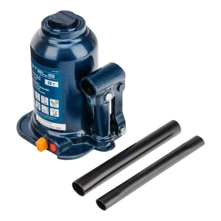 Домкрат гидравлический бутылочный телескопический Stels 51150, 8 т, подъем 180-410 мм купить в Уфе