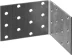 Крепежный угол ЗУБР "МАСТЕР" равносторонний, 60х80х80мм, 1шт 310206-060-080 купить в Уфе